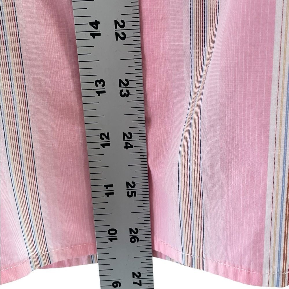 J Crew Classic Pink Poplin Cotton Button Down Slim Fit Sz M Collared Shirt Top - Picture 8 of 14